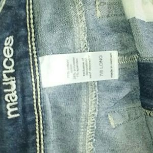 7/8 maurices jeans